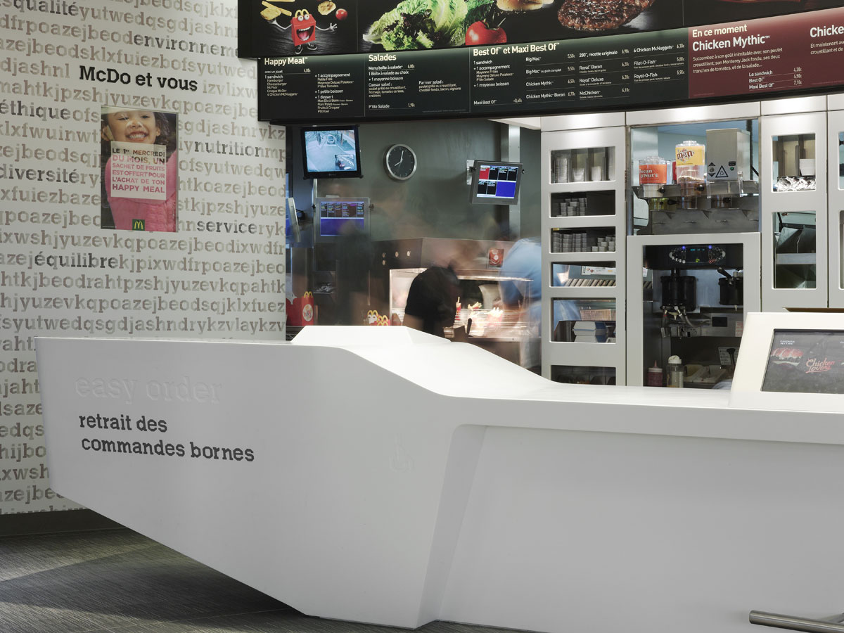 McDonald's restaurant furniture design